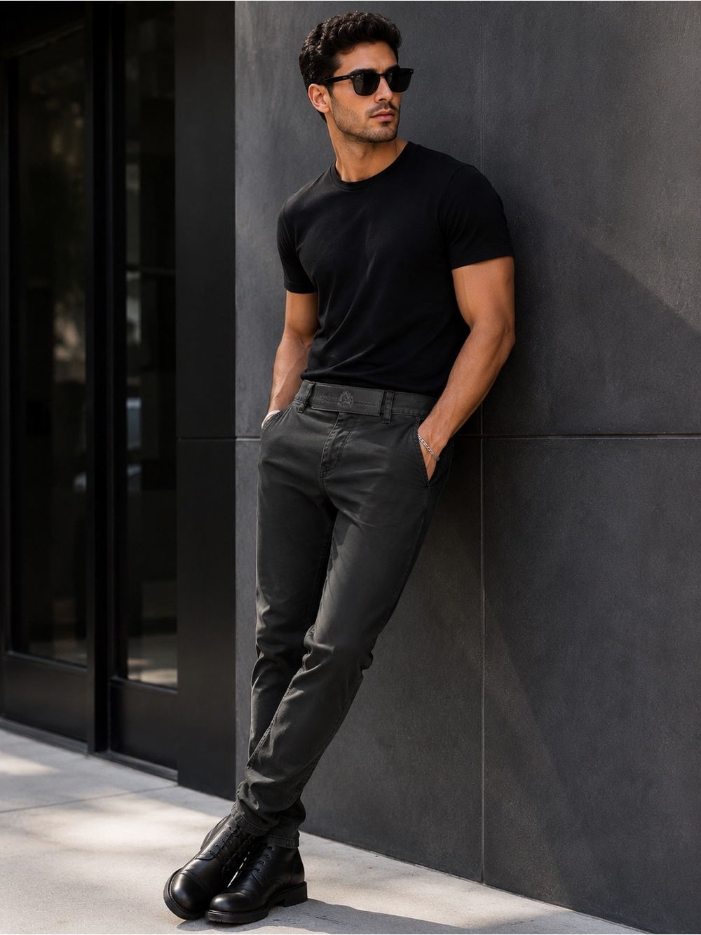 English Laundry Gray Stretch Slim Straight Jeans 38x32